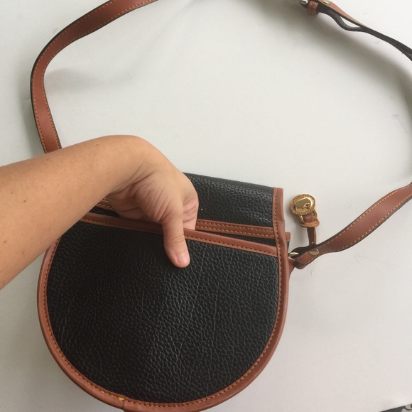 Vintage Dooney & Bourke Black/Brown Gladstone - Picture 7 of 7